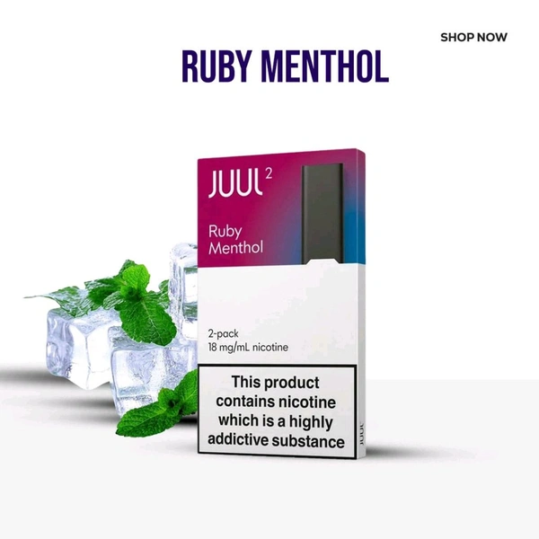 elf bar vape uk JUUL V2 Crisp Menthol 18mg Pods | 2 Pack