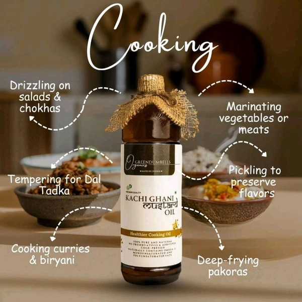 Kendujhar Cold Pressed Mustard Oil 