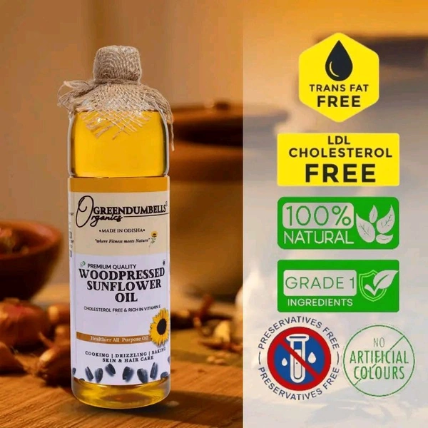 Kendujhar Cold Pressed Sunflower Oil  | Natural & Unrefined