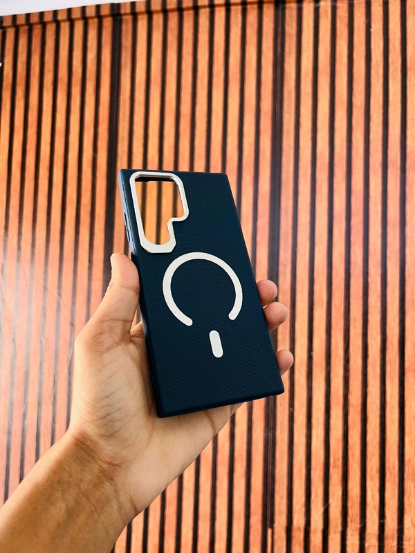 Samsung S26  Leather Finish With Metal Ring Premium Quantity 