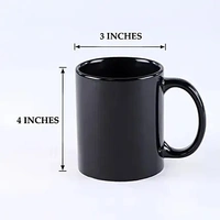Full Color Mug - 350 ML, Black