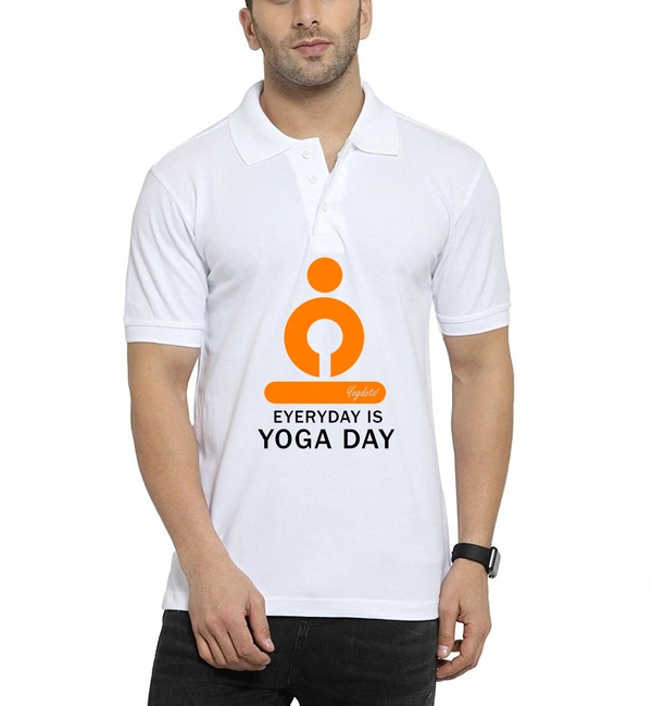 Yoda Day T-Shirts for Men and Women - Medium, Polo Collar Logo