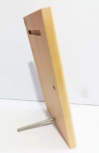 Personalized Laser Engraved Wooden Name Plate - 12x4 inch