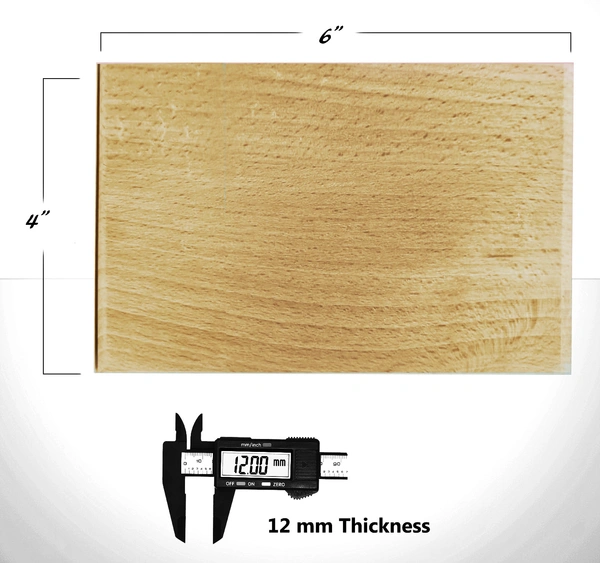 Laser engraved Gift Photo Print Wooden frame - 4x6 Inch
