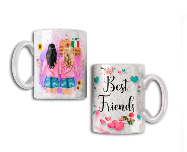 Friendship Day Gift ceramic coffee mug for girls - A-3