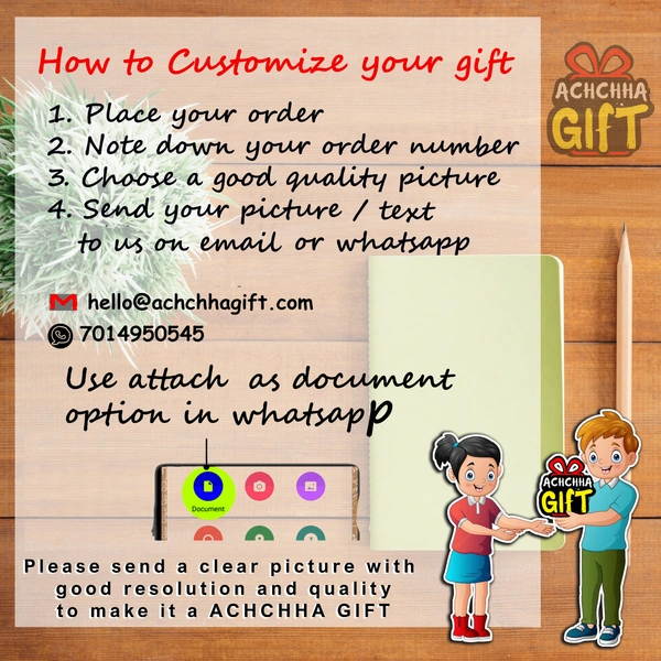 Personalized Gift for brother, award shape photo frame, Rakhi gift for brother - Red-3