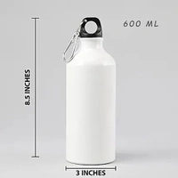 Sipper Bottle Gift for Brother, Rakhi Gift, birthday gift for brother - 600 ML