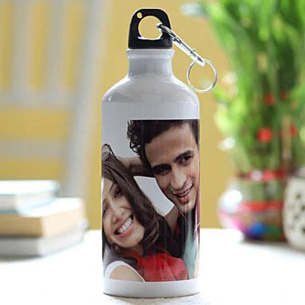 Achchha Gift Personalized metal sipper bottle - 600 ML