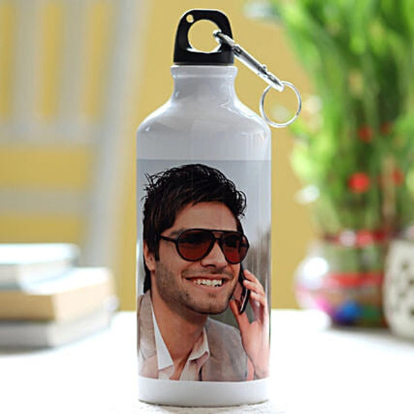Achchha Gift Personalized metal sipper bottle - 600 ML