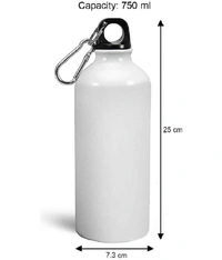 Achchha Gift Personalized metal sipper bottle - 750 ML