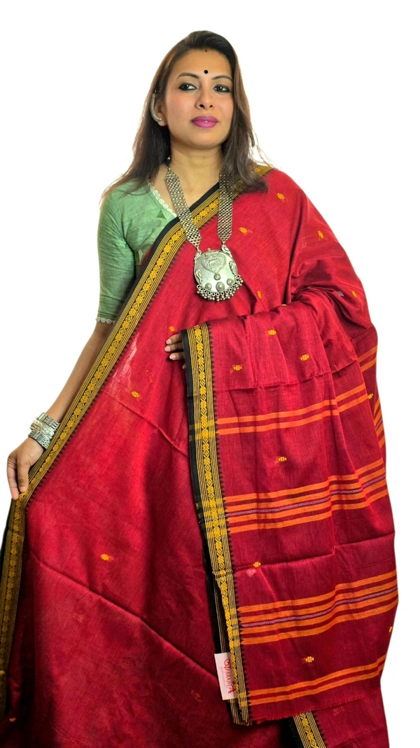 Pure Cotton Dhonekhali Saree