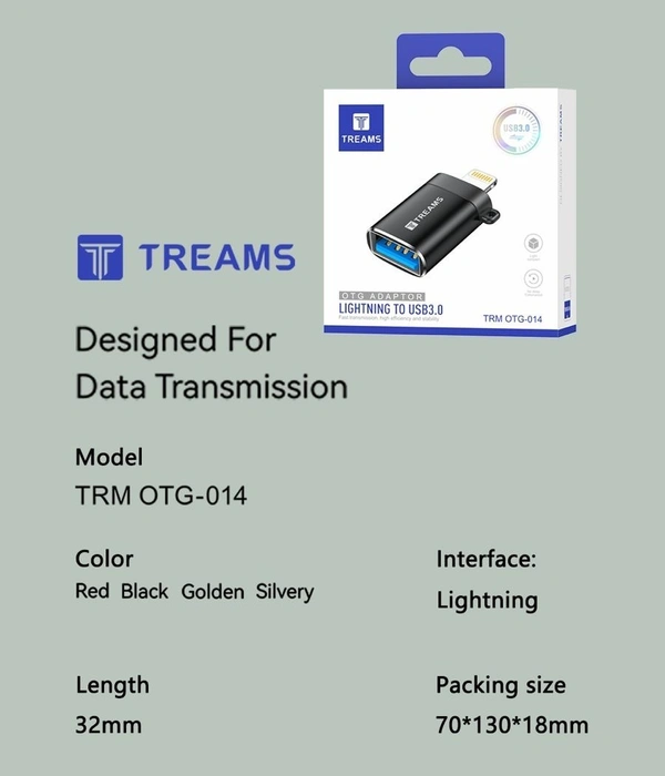 Treams Otg Adapter Fir Lighting 