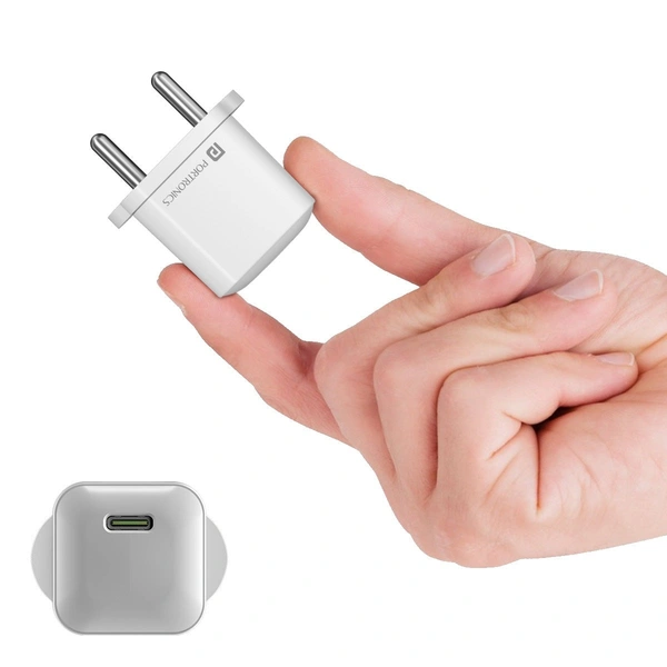 Portronics  Adapto 20Lite - White