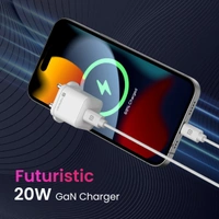 Portronics  Adapto 20Lite - White
