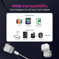 Portronics  Adapto 20Lite - White