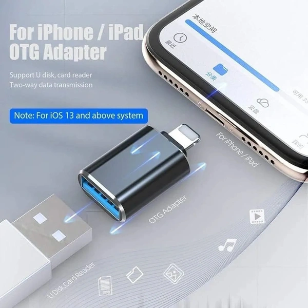 Treams Lightning Male to 3.0USB A OTG Adapter 