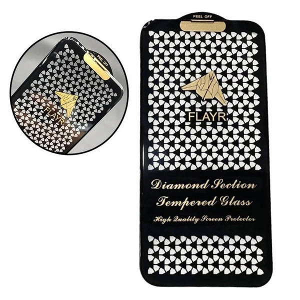Diamond Section Tempered Glass - Iphone 13