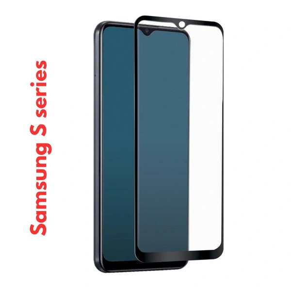 Samsung Galaxy Tempered Glass S Series Finger Print Working  - S24 Ultra, Black