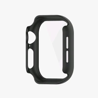 Apple Watch Protective Hard Case with Screen Guard - Black - 45