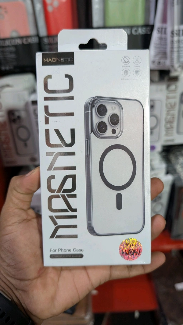 Apple iPhone Liquid Crystal Anti-Yellowing Clear Case With magsafe - Transparent, iPhone 14 Pro