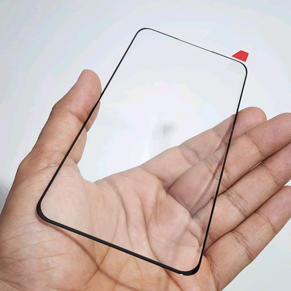 Full Glue Curved Tempered Glass Screen Protector For Vivo  Models  - Black, Vivo V30 / V30Pro