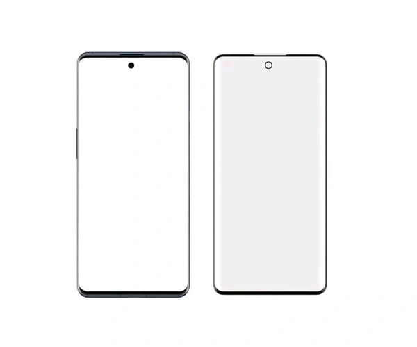 Full Glue Curved Tempered Glass Screen Protector For Vivo  Models  - Black, Vivo Y300