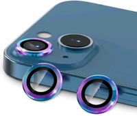  Back Camera Lens RingGuard Protector For lphone Serious Rainbow - Rainbow 🌈, IPhone 14