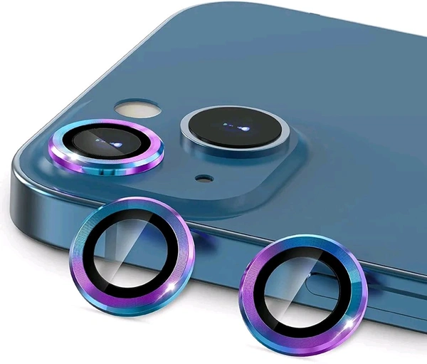  Back Camera Lens RingGuard Protector For lphone Serious Rainbow - Rainbow 🌈, IPhone 14