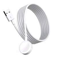 Smart Watch Magnetic Wireless Charger for Apple Watch - White
