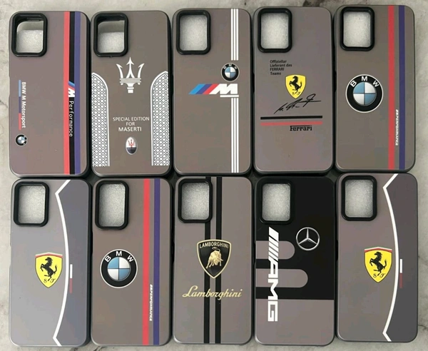 Oppo All Model  BMW/FERRARI/LAMBORGHINI PRINTED CASE - Multi Colour, Oppo A3X 5G
