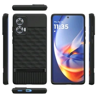 Outlouders Back Cover for Realme 14 Pro 5G | Full Camera Protection | TPU Soft Flexible Shockproof Bumper Case - Black