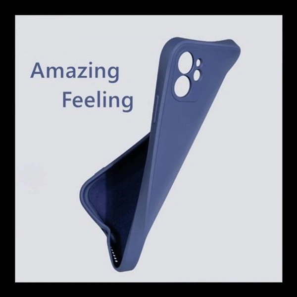 Space Cloth Silicon Case - Blue, Vivo Y20