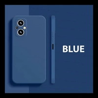 Space Cloth Silicon Case - Blue, Vivo Y20
