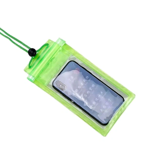 Waterproof Mobile Pouch Cover for All Mobiles, Cellphone Dry Bag Compatible for iPhone, Samsung, Mi, Redmi, Oppo, VIVO, All Other Smartphones up to 6.5 inches - 4, Multy Colour