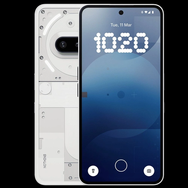 Nothing Phone 3a 5G (8GB RAM, 256GB, White)