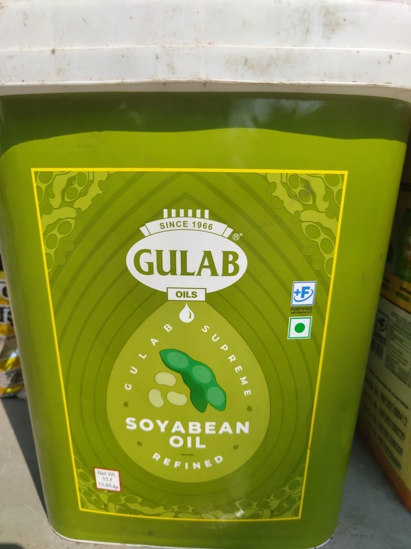 Gulab Soya Oil 15ltr Bucket  - Fern