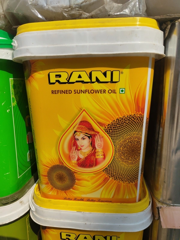 Rani Sunflower Oil 15ltr Bucket  - Yellow, 15ltr