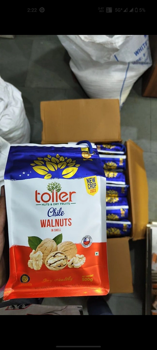 Walnut Inshell Chile 500g - 500gram