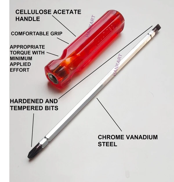 WelDrive Screw 🪛 HD - Red, 10" R75