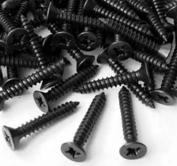 Black Screw 38mm 1.5" - Black