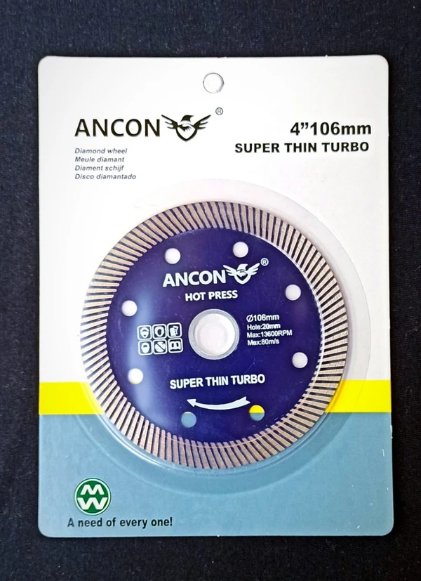 Ancon  Ultra Thin For Tiles Cut 4"