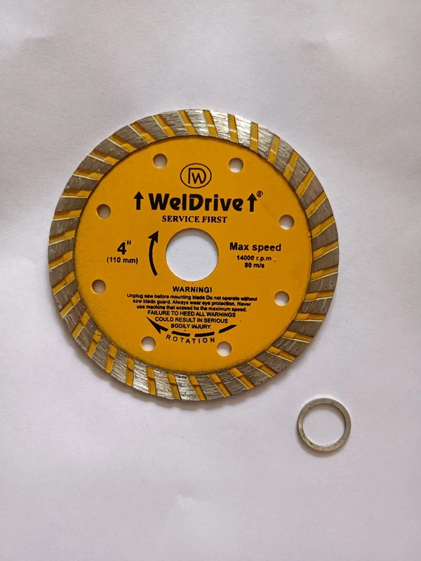 Turbo Blade 4" For Cut Wall And Stone