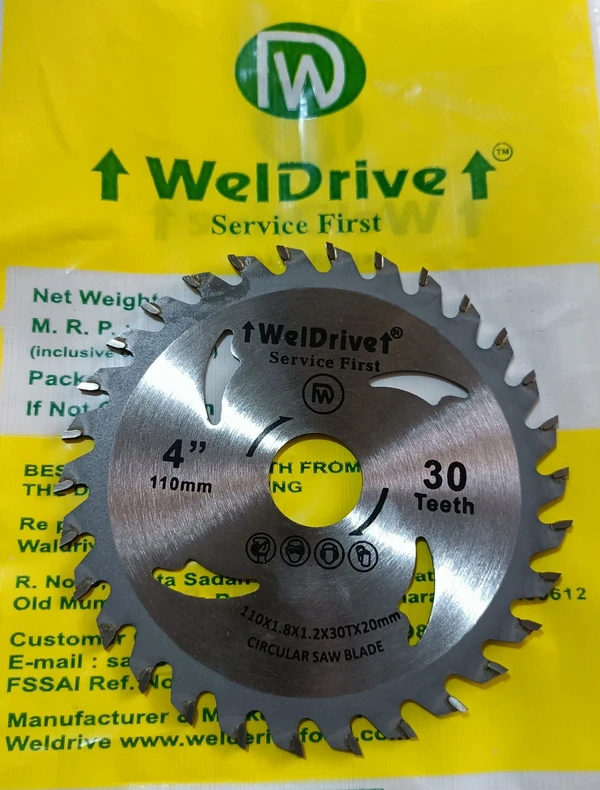 TcT Saw Blade For CutFast Ply  4"X30Teeth