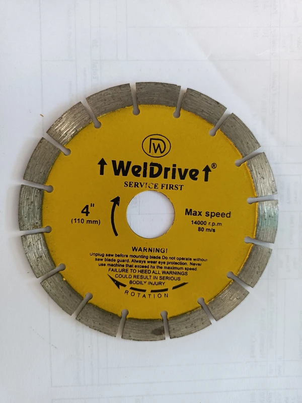 WelDrive  Multi Stone Cut 4"