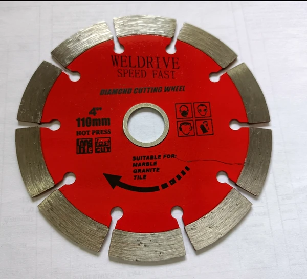 Segmented Blade 4" For Cut Multi Stone 500ft