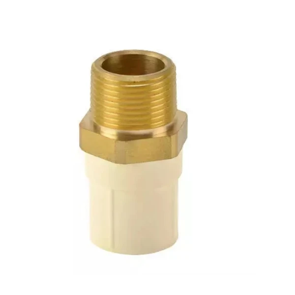 WelDrive  Male Adaptor Brass Thread 1 1/4"x1 1/4"