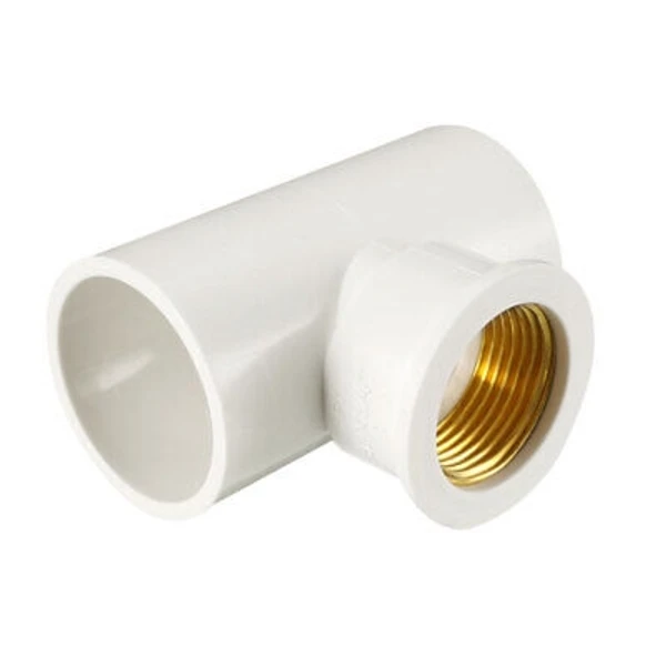 WelDrive  Female Tee Brass Thread 3/4"x1/2"