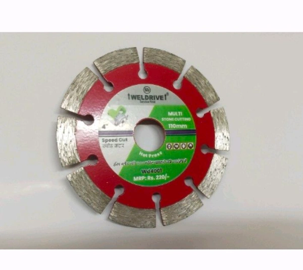 Sow Blade 4" For Cut Multi Stone Granite 500ft