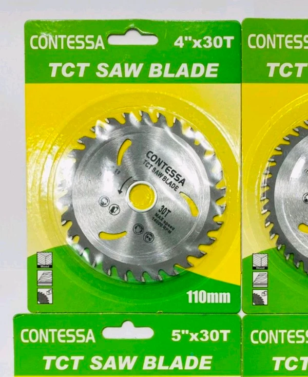 TcT Saw Blade For 6mm Ply Cut 4" 30Teeth