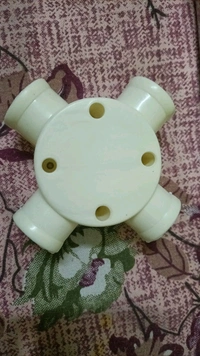 Plastic Junction Box Cream